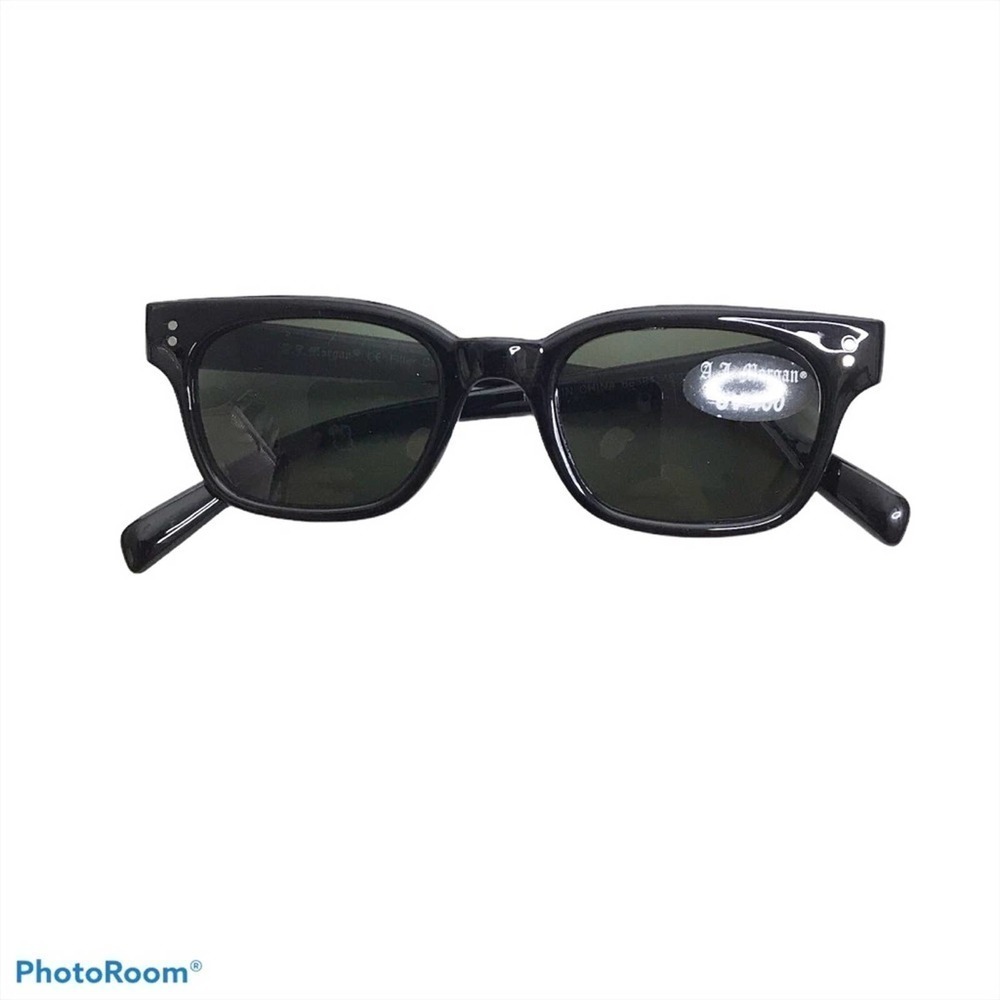 AJ Morgan Moe Round sunglasses black Unisex nwot